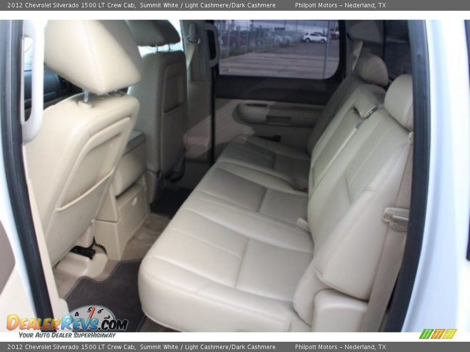 2012 Chevrolet Silverado 1500 LT Crew Cab Summit White / Light Cashmere/Dark Cashmere Photo #25