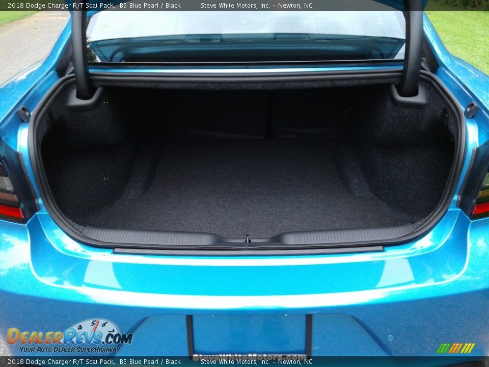 2018 Dodge Charger R/T Scat Pack B5 Blue Pearl / Black Photo #12