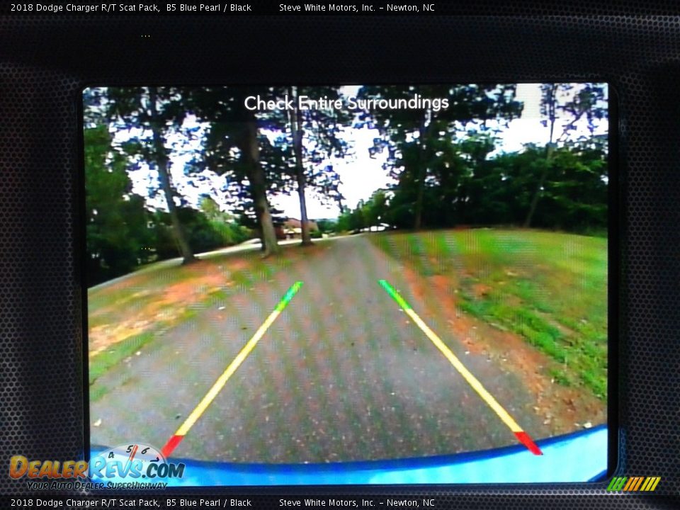 2018 Dodge Charger R/T Scat Pack B5 Blue Pearl / Black Photo #22