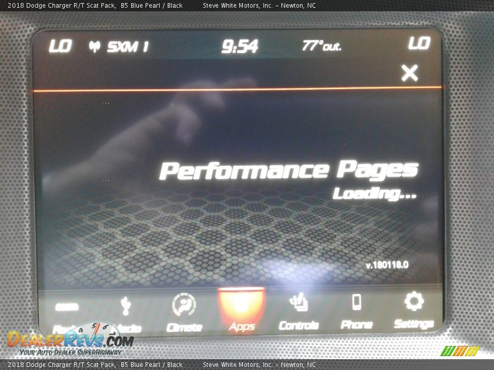 2018 Dodge Charger R/T Scat Pack B5 Blue Pearl / Black Photo #26