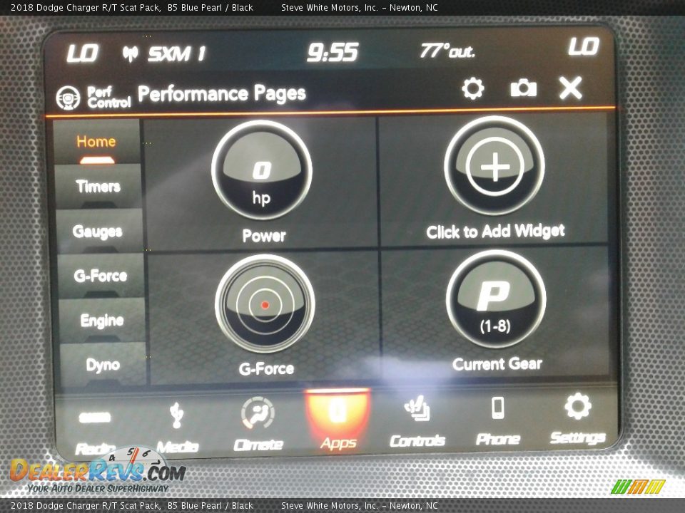 2018 Dodge Charger R/T Scat Pack B5 Blue Pearl / Black Photo #27