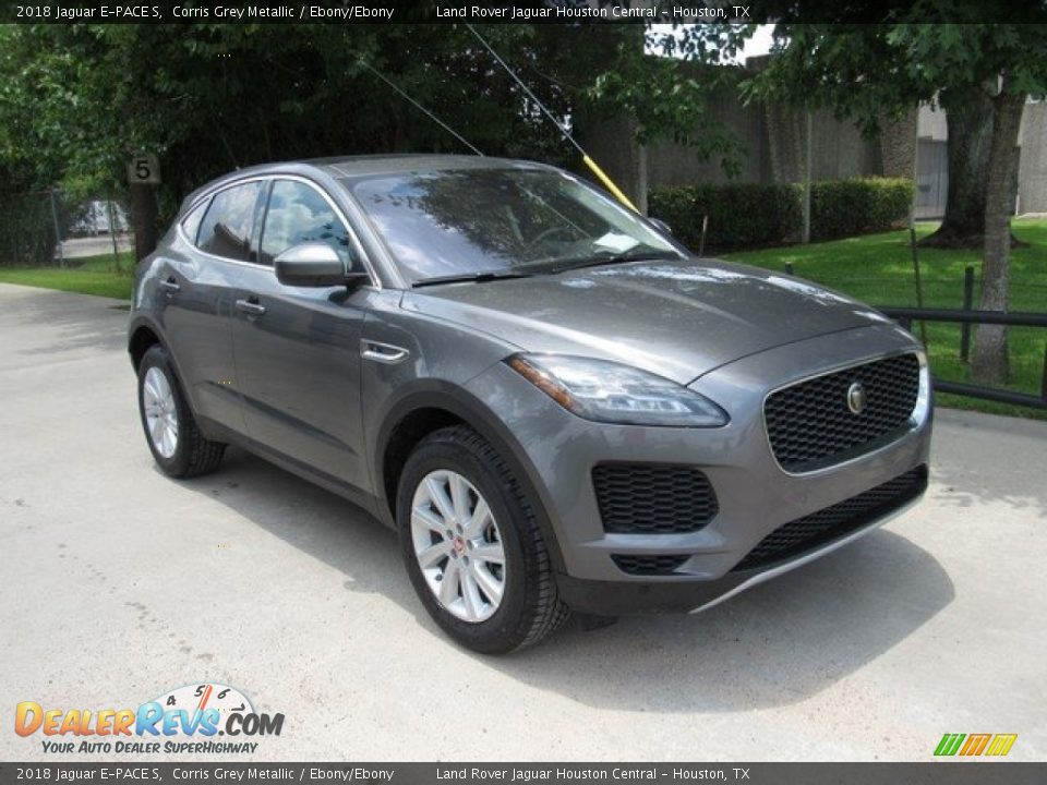 2018 Jaguar E-PACE S Corris Grey Metallic / Ebony/Ebony Photo #2