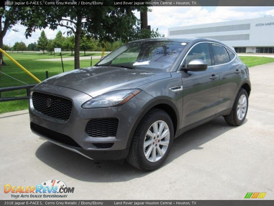 2018 Jaguar E-PACE S Corris Grey Metallic / Ebony/Ebony Photo #10