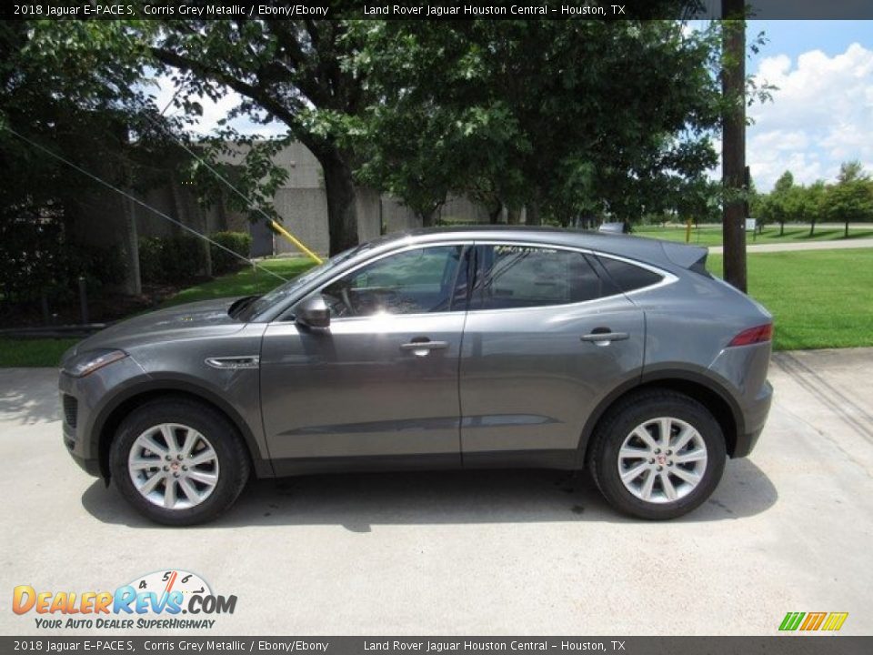 2018 Jaguar E-PACE S Corris Grey Metallic / Ebony/Ebony Photo #11