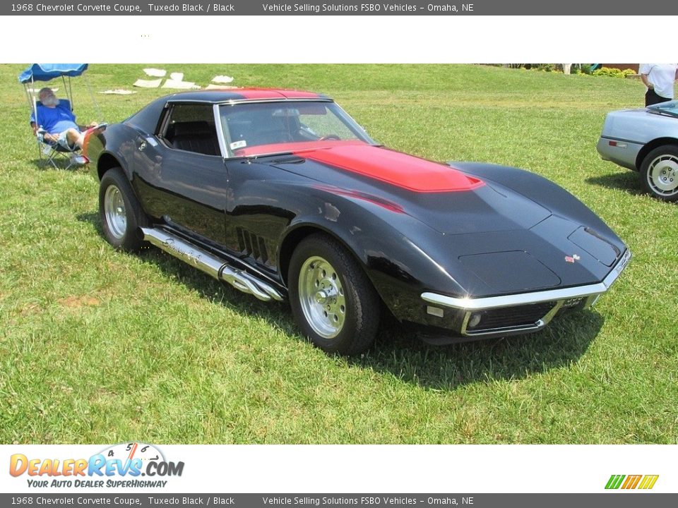 1968 Chevrolet Corvette Coupe Tuxedo Black / Black Photo #1