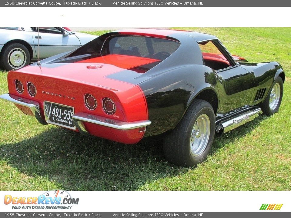 1968 Chevrolet Corvette Coupe Tuxedo Black / Black Photo #9