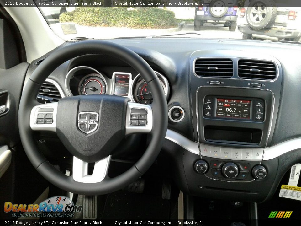 2018 Dodge Journey SE Contusion Blue Pearl / Black Photo #13