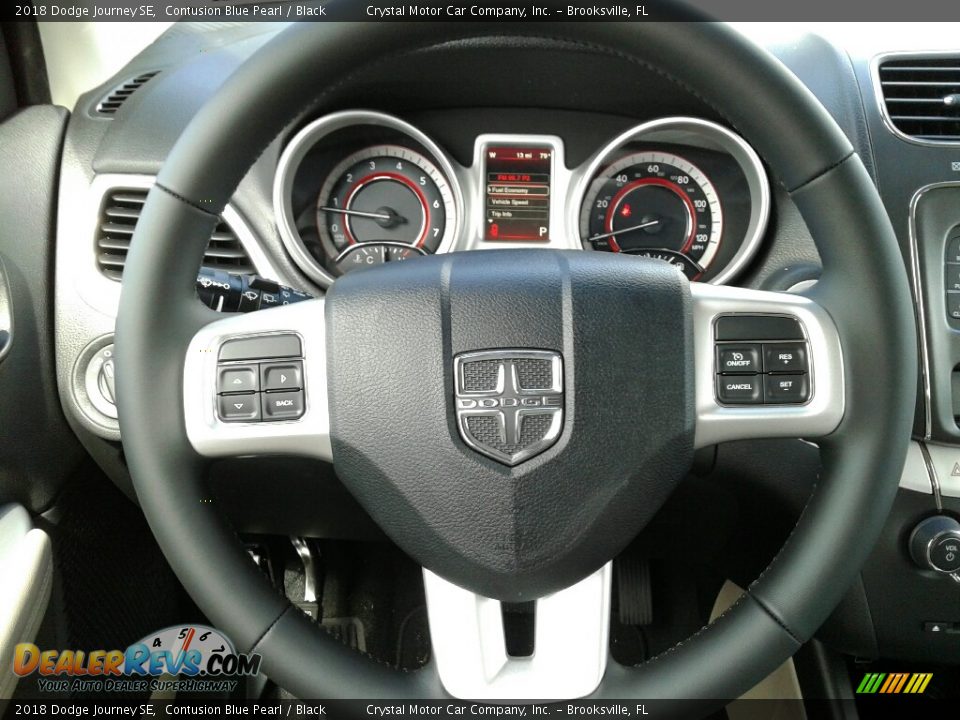 2018 Dodge Journey SE Contusion Blue Pearl / Black Photo #14