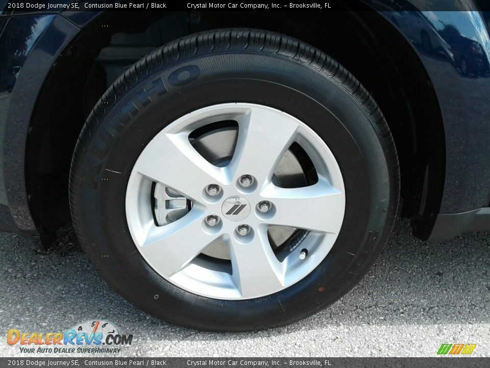 2018 Dodge Journey SE Contusion Blue Pearl / Black Photo #20
