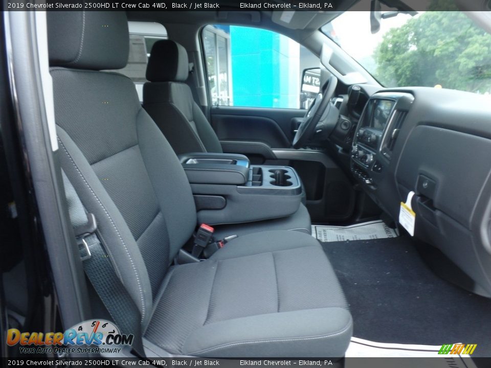 Front Seat of 2019 Chevrolet Silverado 2500HD LT Crew Cab 4WD Photo #16