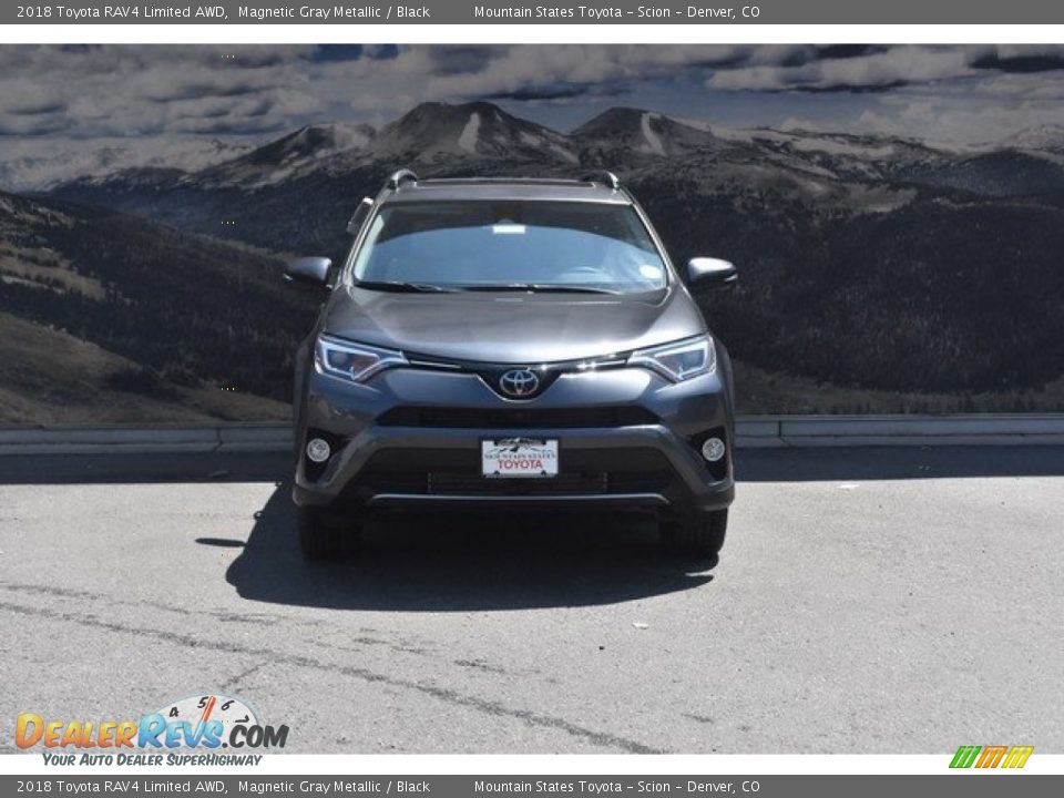 2018 Toyota RAV4 Limited AWD Magnetic Gray Metallic / Black Photo #2