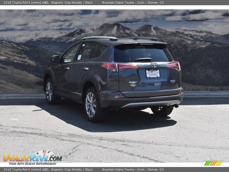 2018 Toyota RAV4 Limited AWD Magnetic Gray Metallic / Black Photo #3