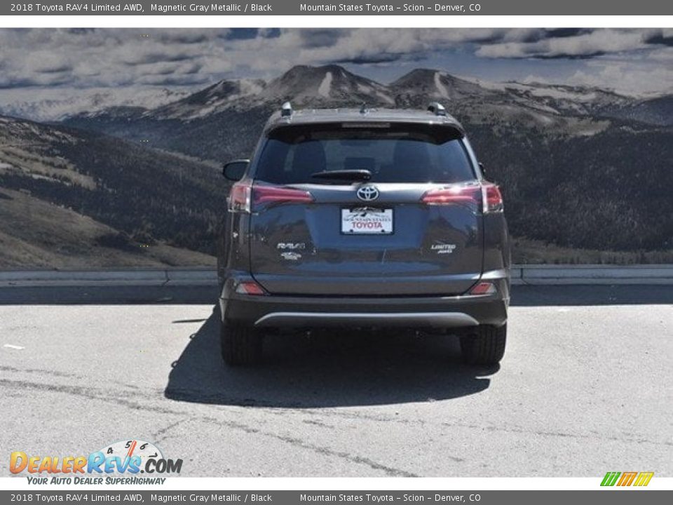 2018 Toyota RAV4 Limited AWD Magnetic Gray Metallic / Black Photo #4