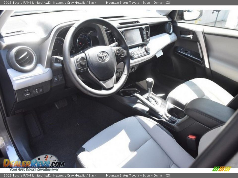 2018 Toyota RAV4 Limited AWD Magnetic Gray Metallic / Black Photo #5