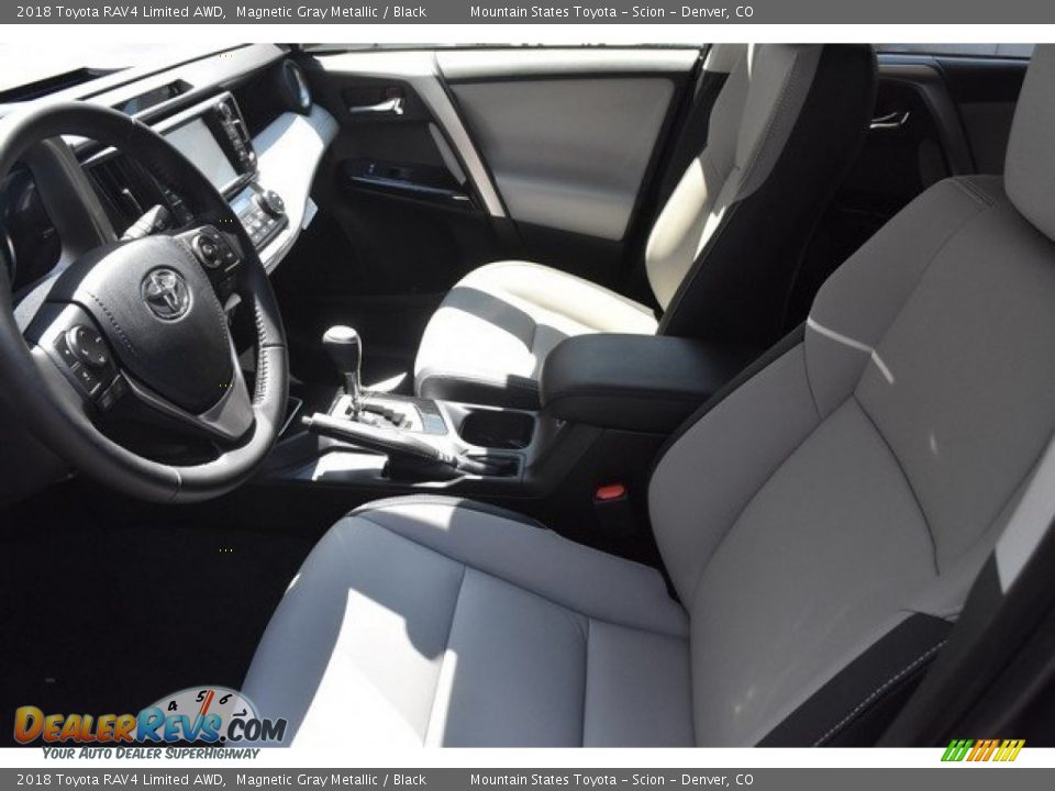 2018 Toyota RAV4 Limited AWD Magnetic Gray Metallic / Black Photo #6