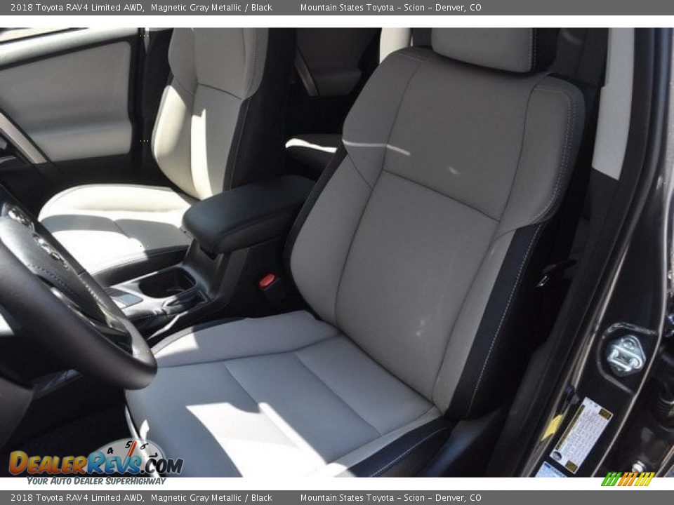 2018 Toyota RAV4 Limited AWD Magnetic Gray Metallic / Black Photo #7