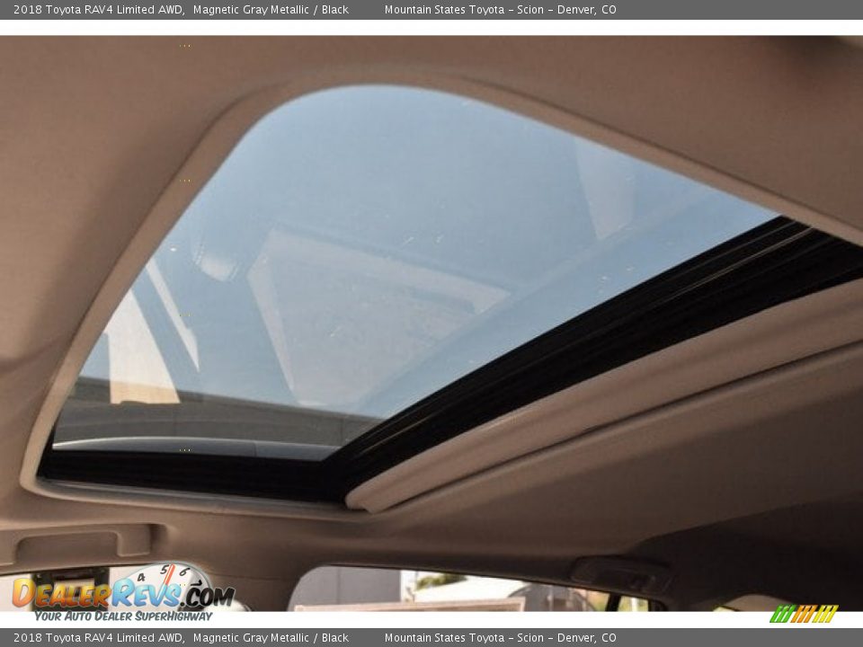 2018 Toyota RAV4 Limited AWD Magnetic Gray Metallic / Black Photo #9