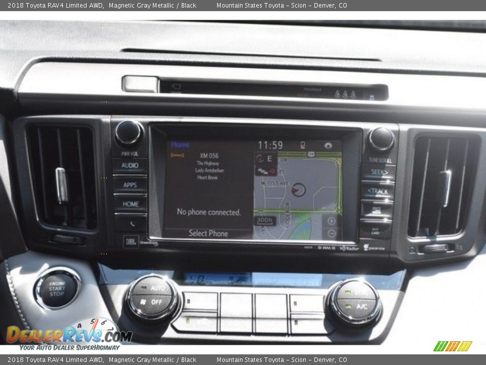 2018 Toyota RAV4 Limited AWD Magnetic Gray Metallic / Black Photo #10
