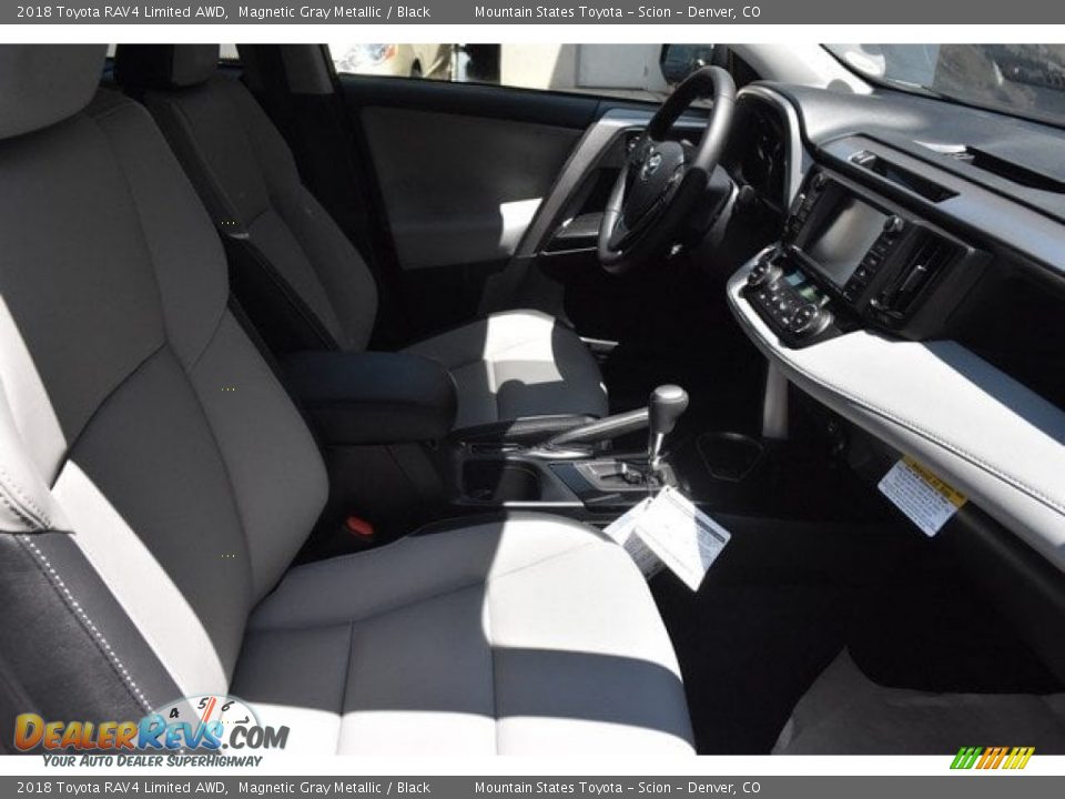 2018 Toyota RAV4 Limited AWD Magnetic Gray Metallic / Black Photo #12