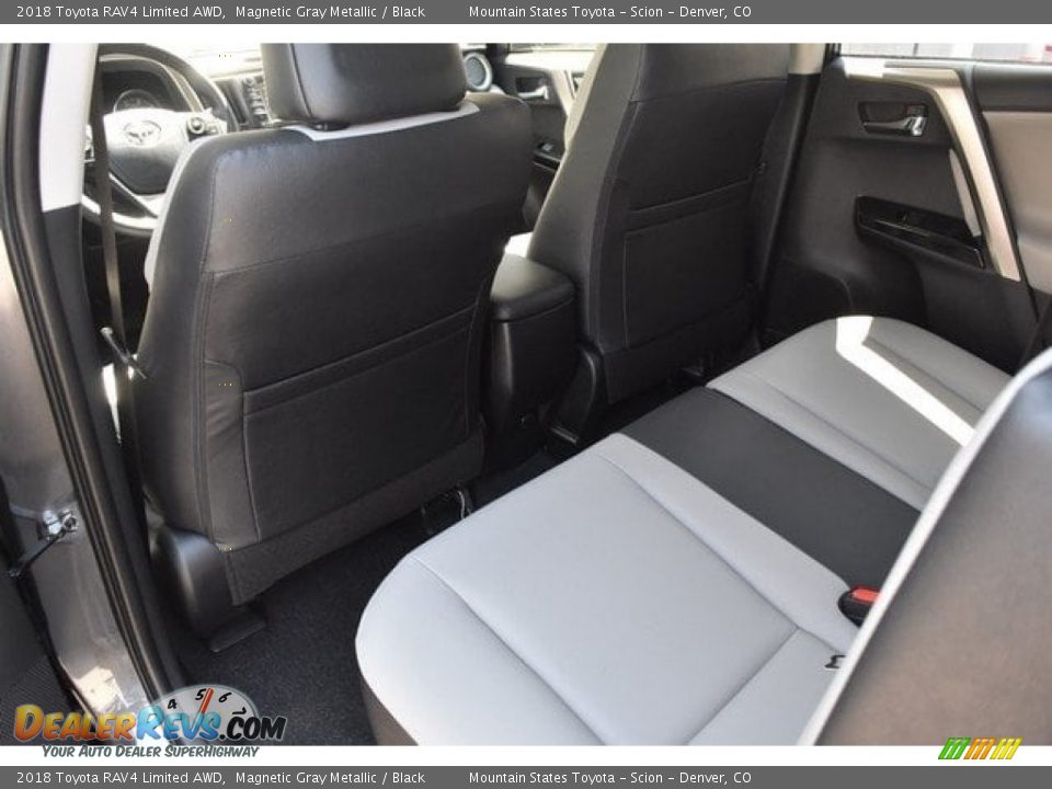 2018 Toyota RAV4 Limited AWD Magnetic Gray Metallic / Black Photo #14