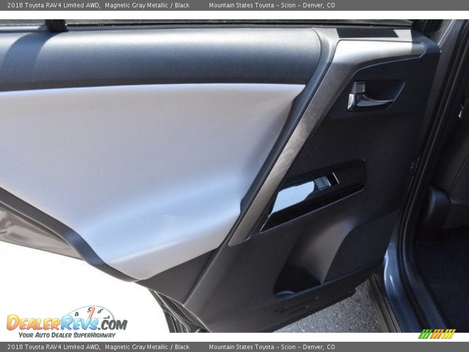 2018 Toyota RAV4 Limited AWD Magnetic Gray Metallic / Black Photo #21