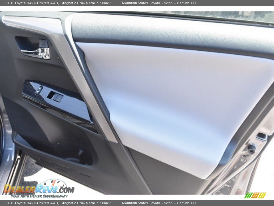 2018 Toyota RAV4 Limited AWD Magnetic Gray Metallic / Black Photo #22