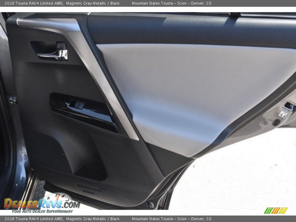 2018 Toyota RAV4 Limited AWD Magnetic Gray Metallic / Black Photo #23
