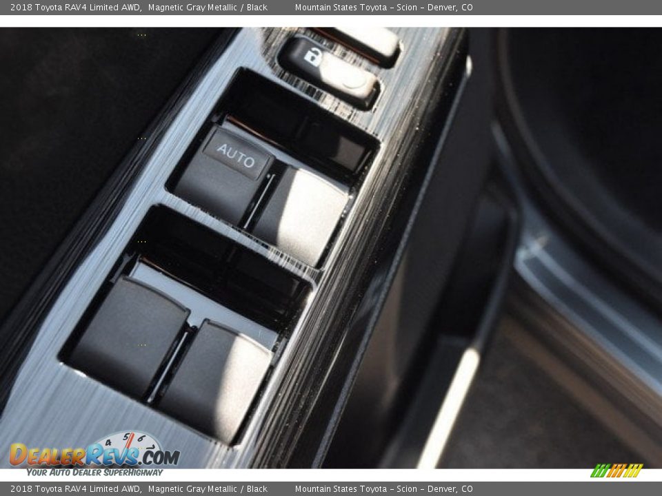 2018 Toyota RAV4 Limited AWD Magnetic Gray Metallic / Black Photo #24