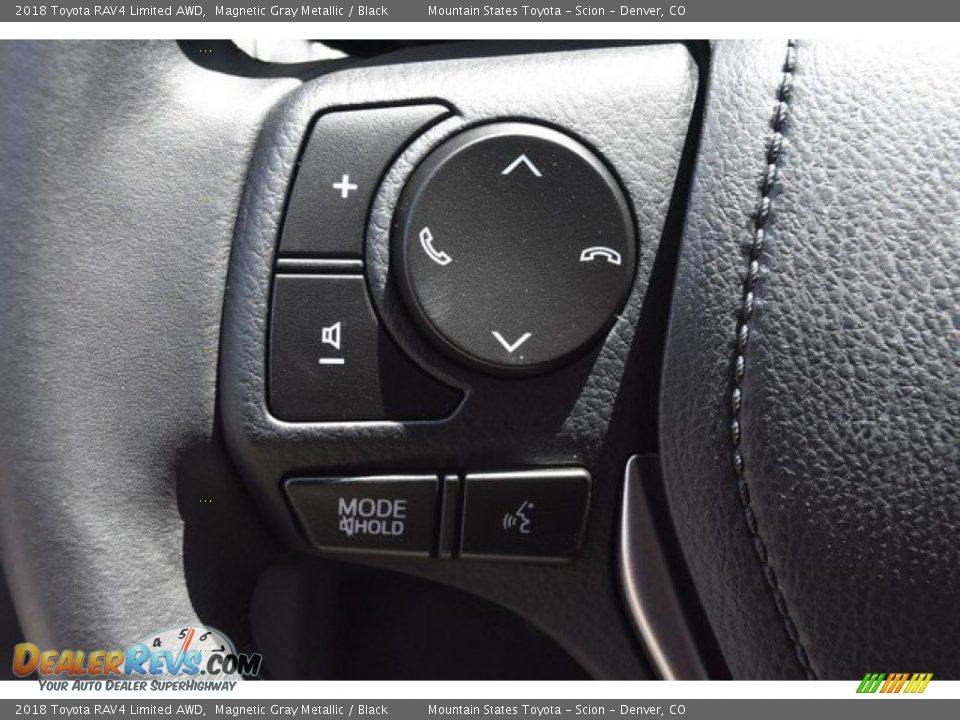 2018 Toyota RAV4 Limited AWD Magnetic Gray Metallic / Black Photo #28