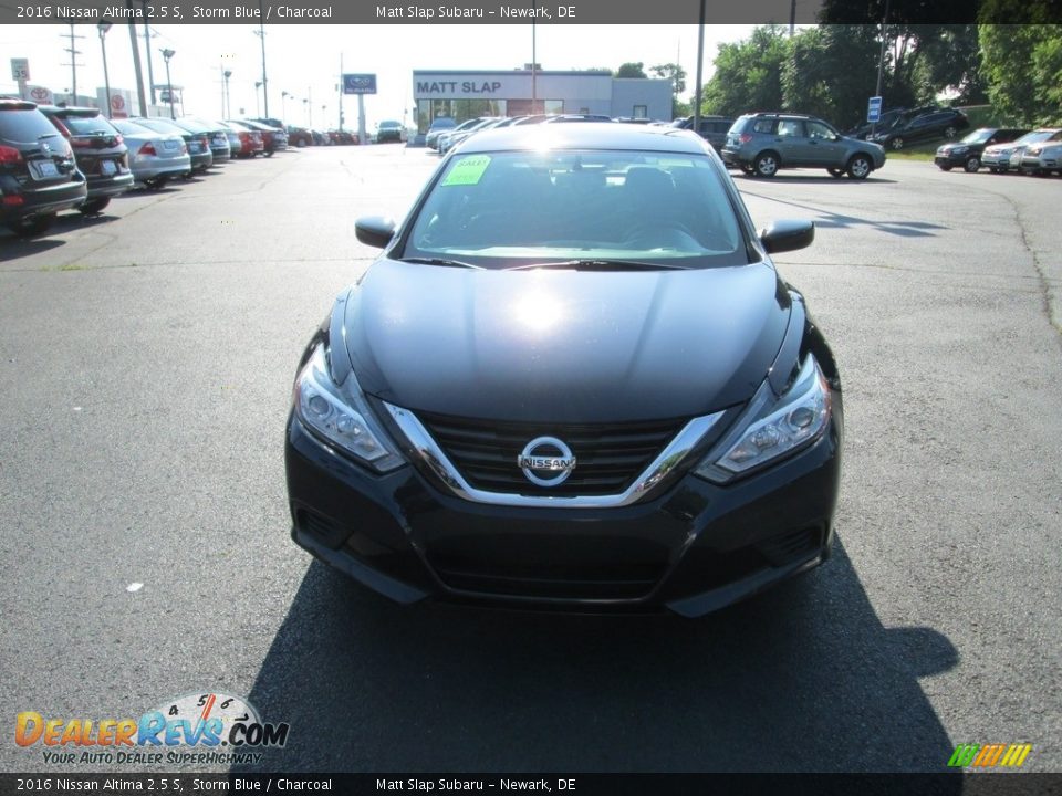 2016 Nissan Altima 2.5 S Storm Blue / Charcoal Photo #3