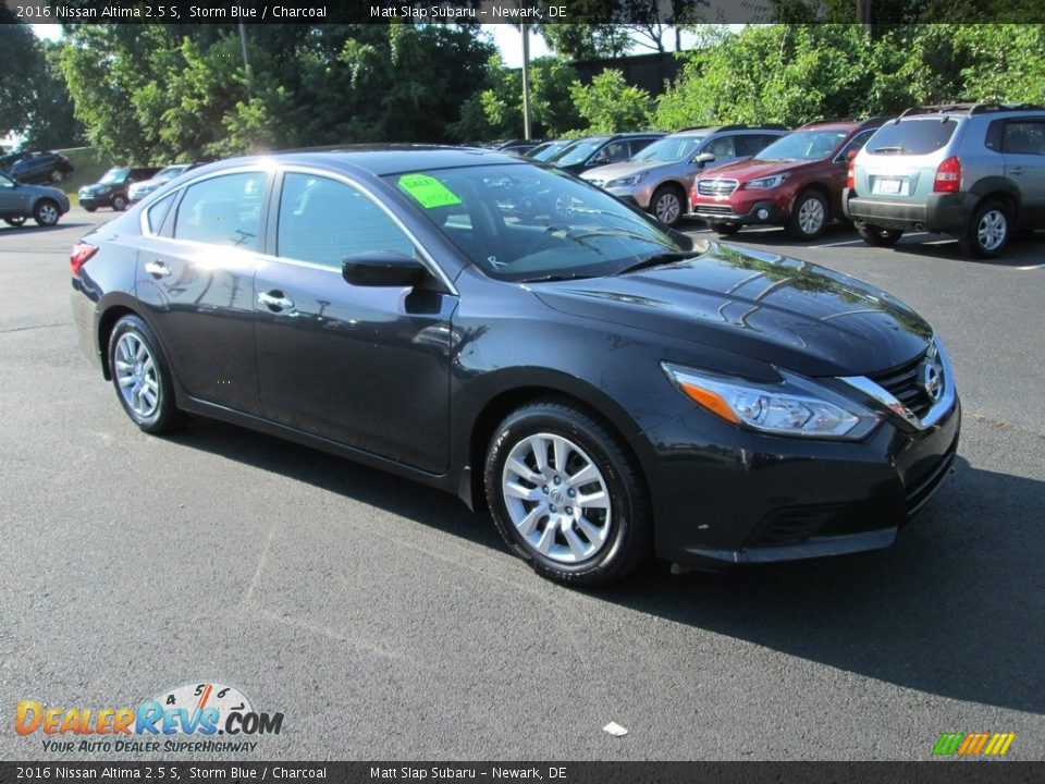 2016 Nissan Altima 2.5 S Storm Blue / Charcoal Photo #4