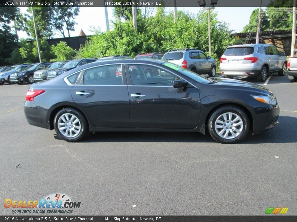 2016 Nissan Altima 2.5 S Storm Blue / Charcoal Photo #5