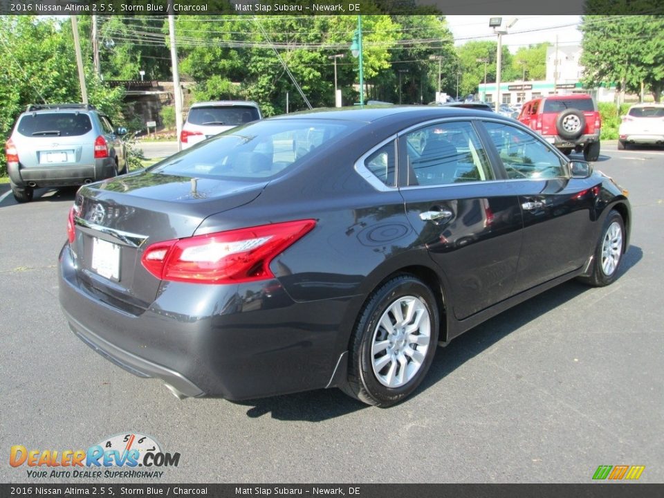 2016 Nissan Altima 2.5 S Storm Blue / Charcoal Photo #6