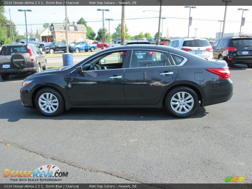 2016 Nissan Altima 2.5 S Storm Blue / Charcoal Photo #9
