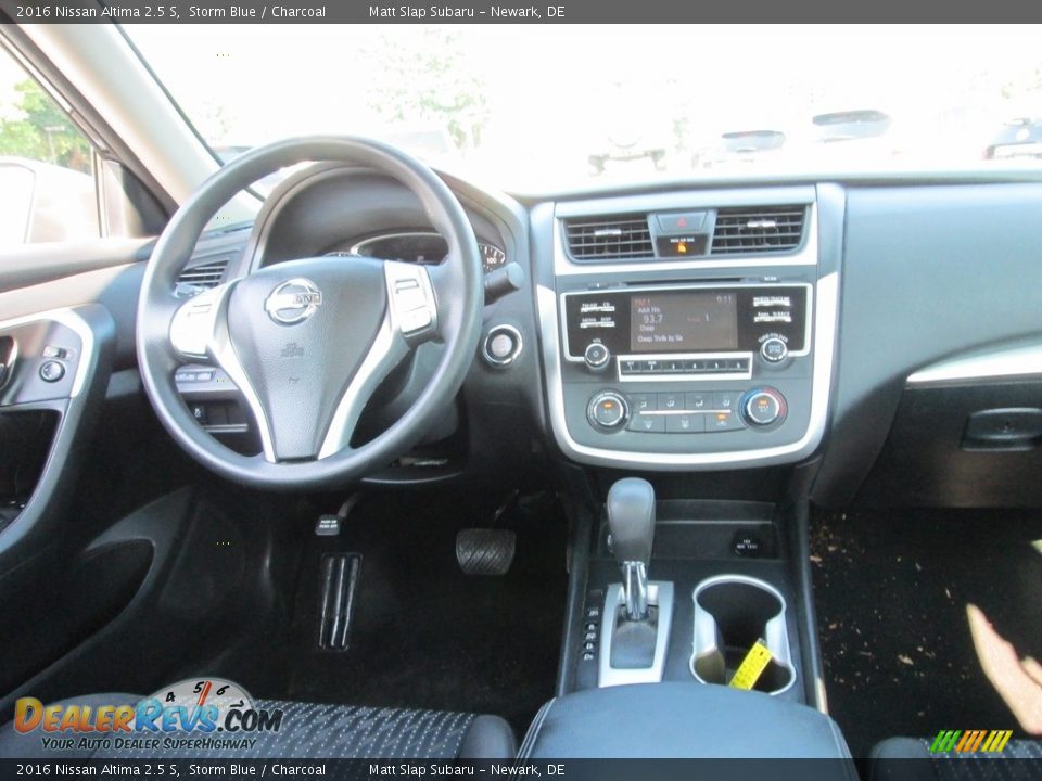 2016 Nissan Altima 2.5 S Storm Blue / Charcoal Photo #10