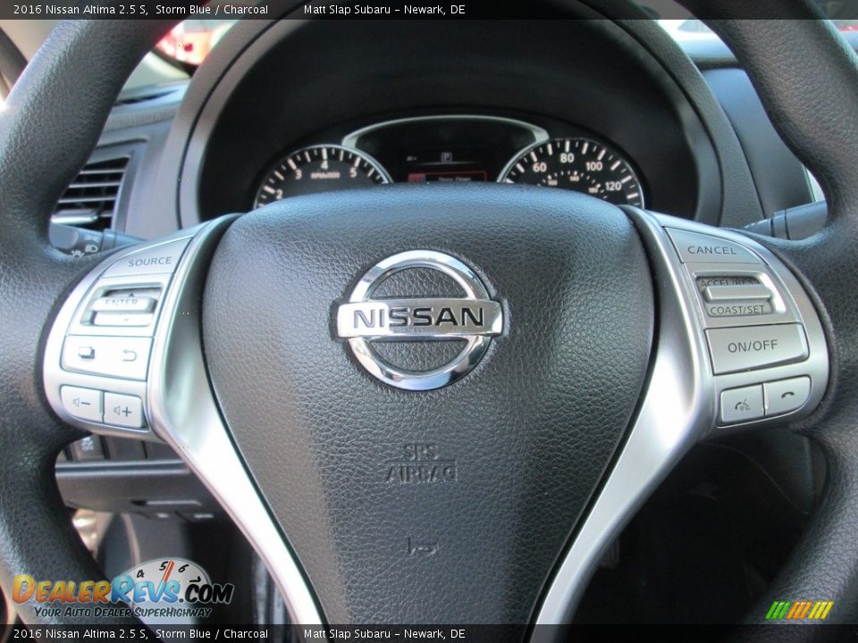 2016 Nissan Altima 2.5 S Storm Blue / Charcoal Photo #11