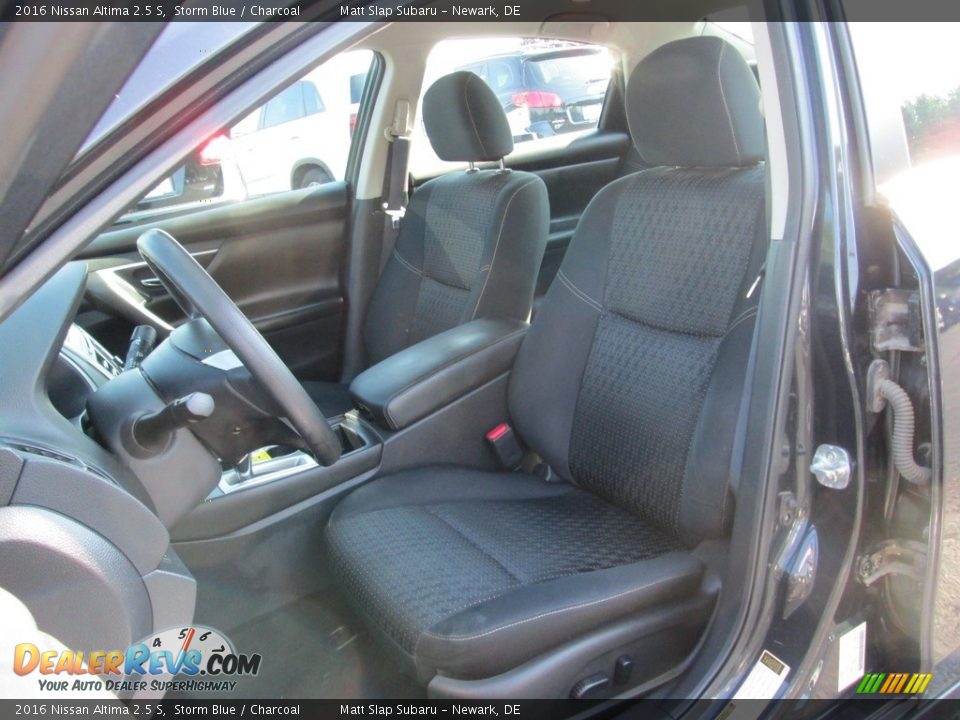 2016 Nissan Altima 2.5 S Storm Blue / Charcoal Photo #16