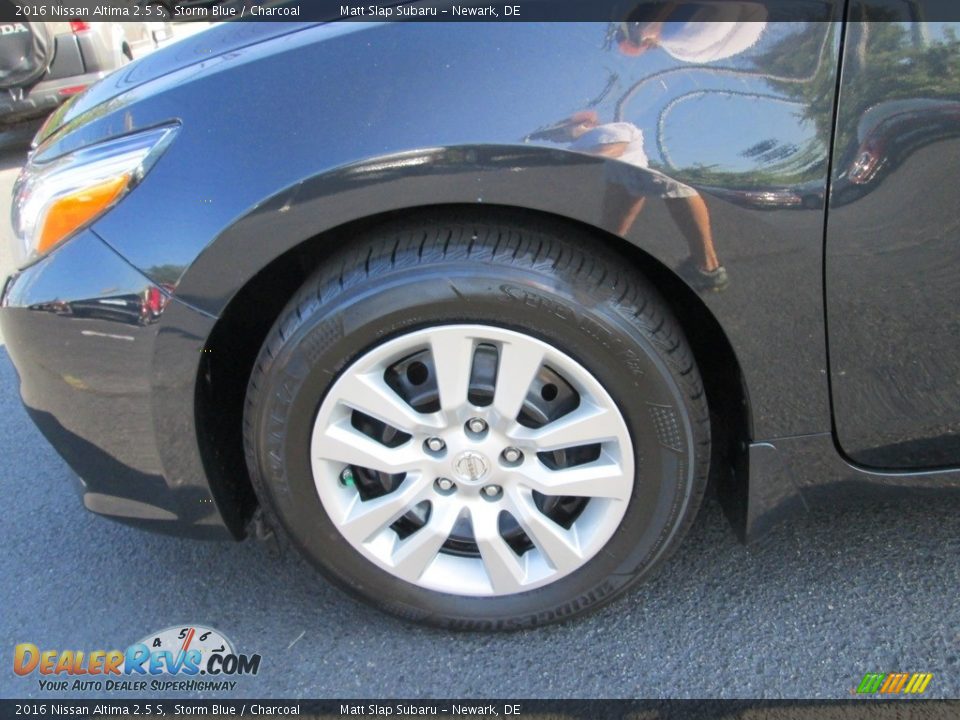 2016 Nissan Altima 2.5 S Storm Blue / Charcoal Photo #22