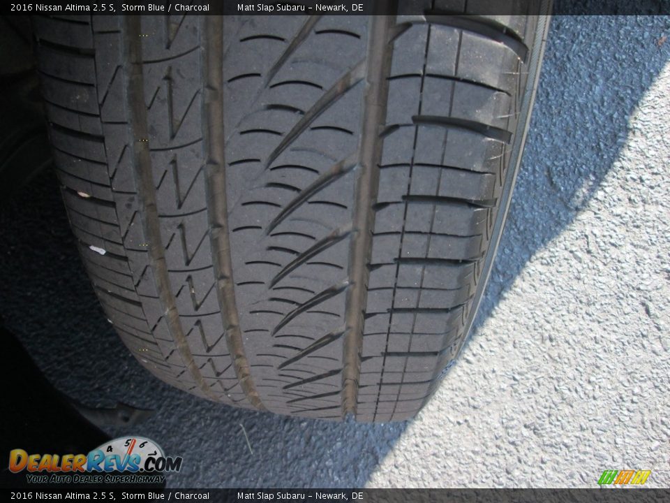 2016 Nissan Altima 2.5 S Storm Blue / Charcoal Photo #23