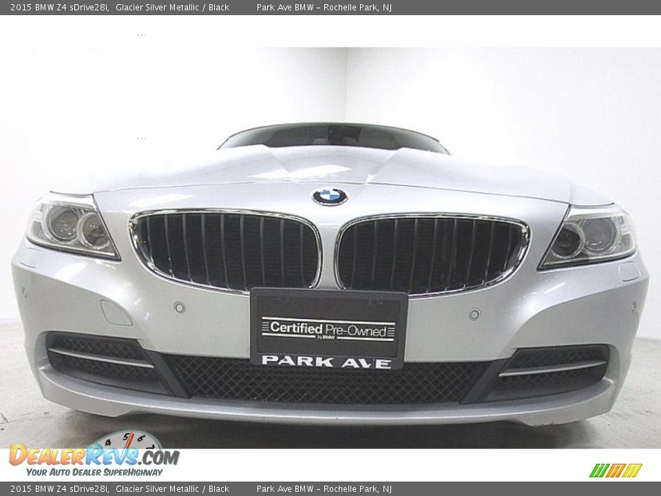 2015 BMW Z4 sDrive28i Glacier Silver Metallic / Black Photo #10
