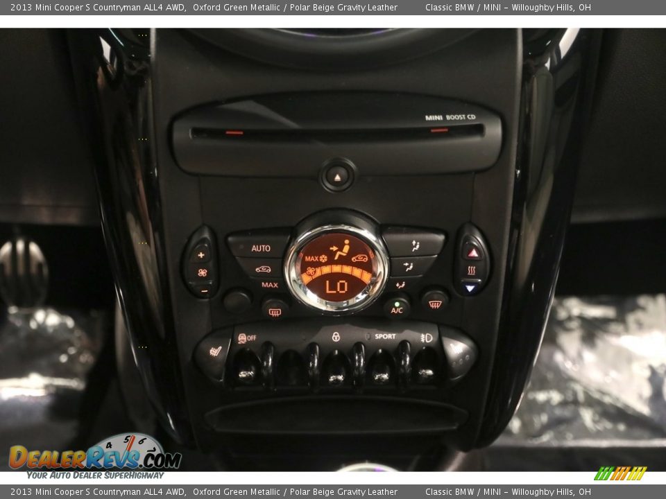 2013 Mini Cooper S Countryman ALL4 AWD Oxford Green Metallic / Polar Beige Gravity Leather Photo #10