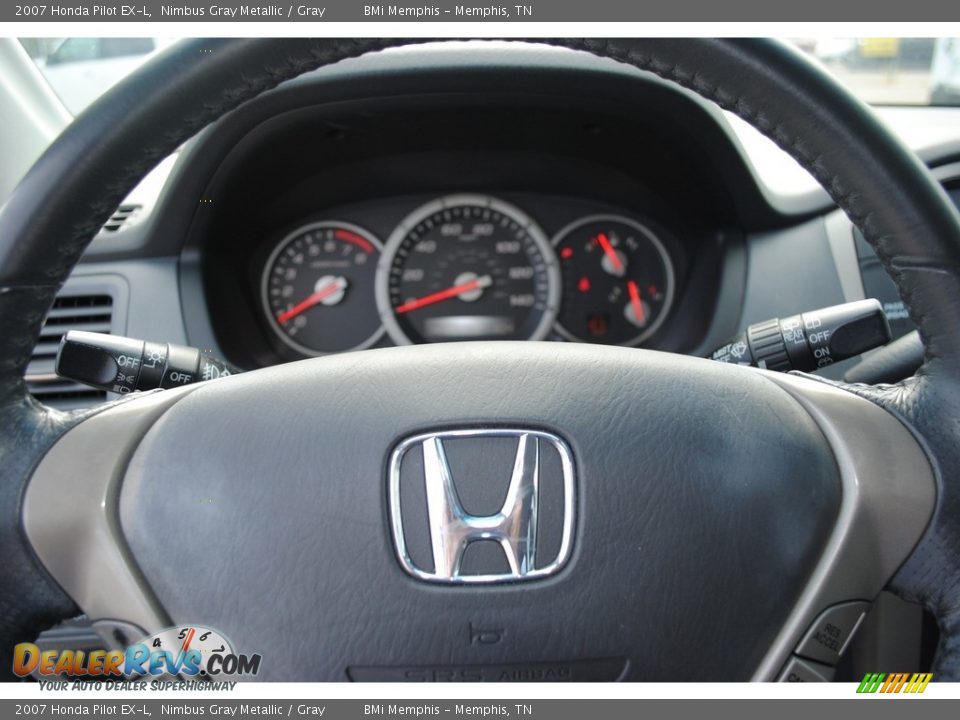 2007 Honda Pilot EX-L Nimbus Gray Metallic / Gray Photo #13