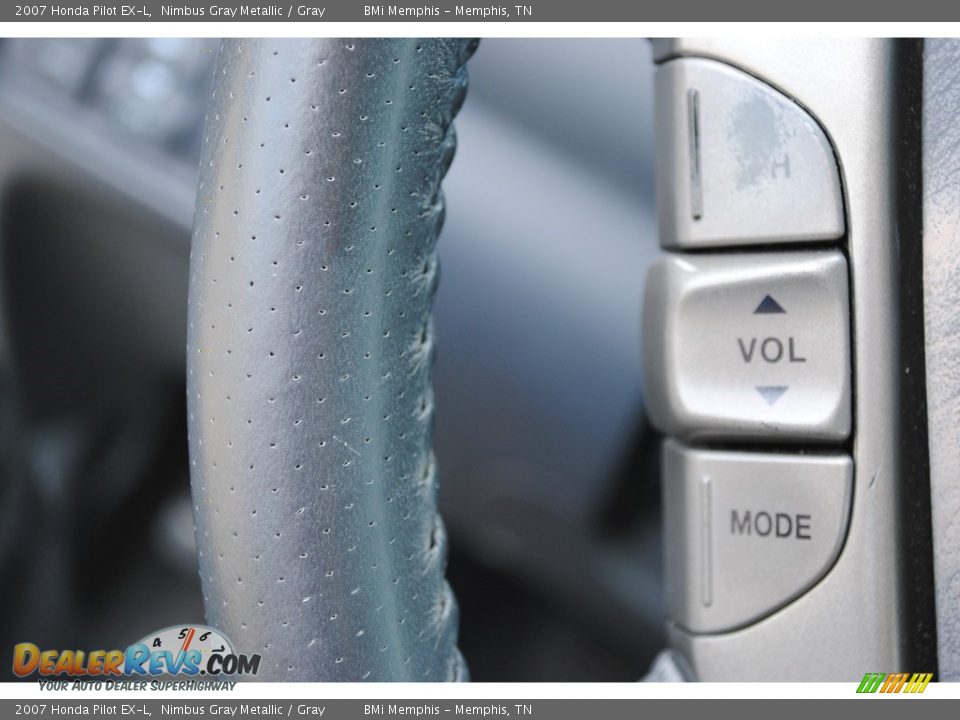 2007 Honda Pilot EX-L Nimbus Gray Metallic / Gray Photo #14