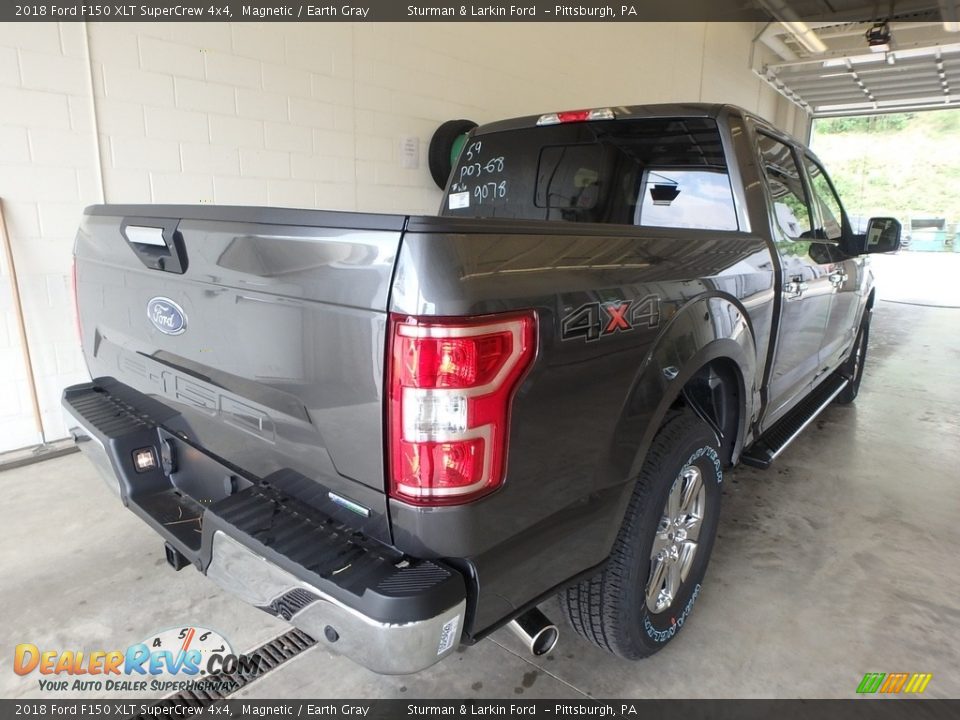 2018 Ford F150 XLT SuperCrew 4x4 Magnetic / Earth Gray Photo #2