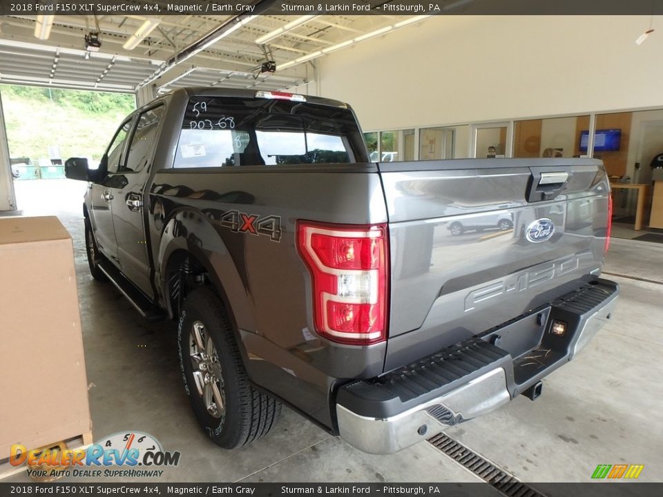 2018 Ford F150 XLT SuperCrew 4x4 Magnetic / Earth Gray Photo #3
