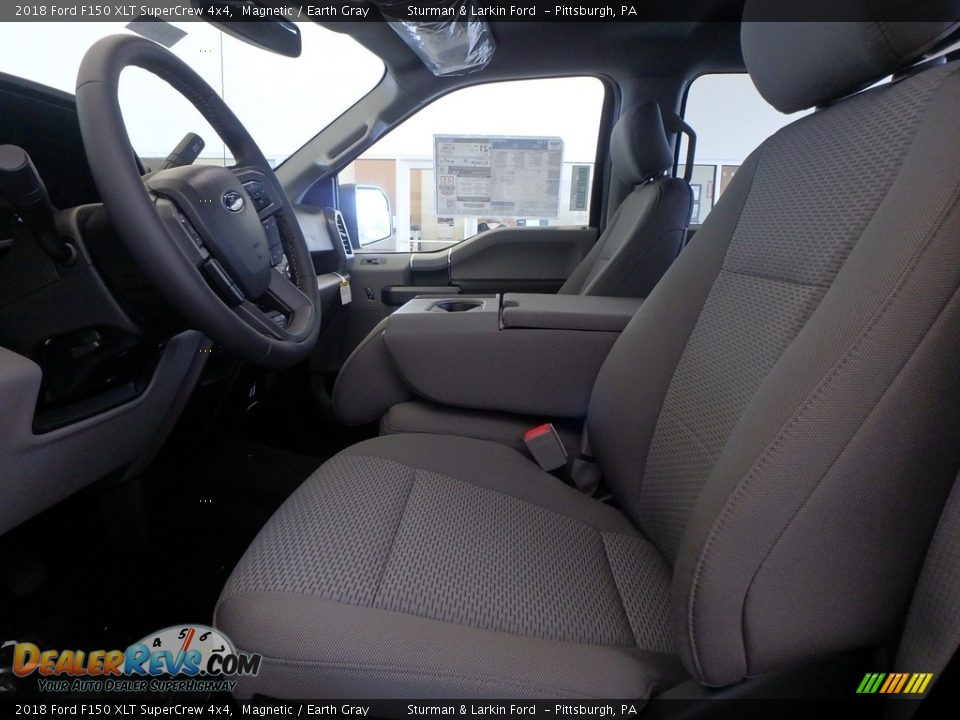 2018 Ford F150 XLT SuperCrew 4x4 Magnetic / Earth Gray Photo #6