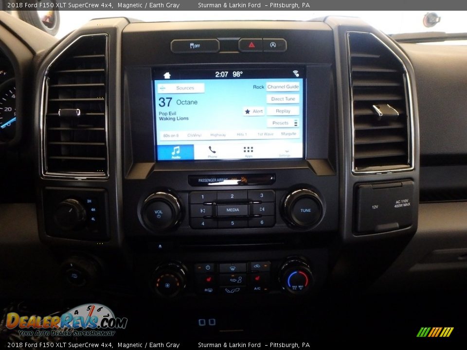 2018 Ford F150 XLT SuperCrew 4x4 Magnetic / Earth Gray Photo #12
