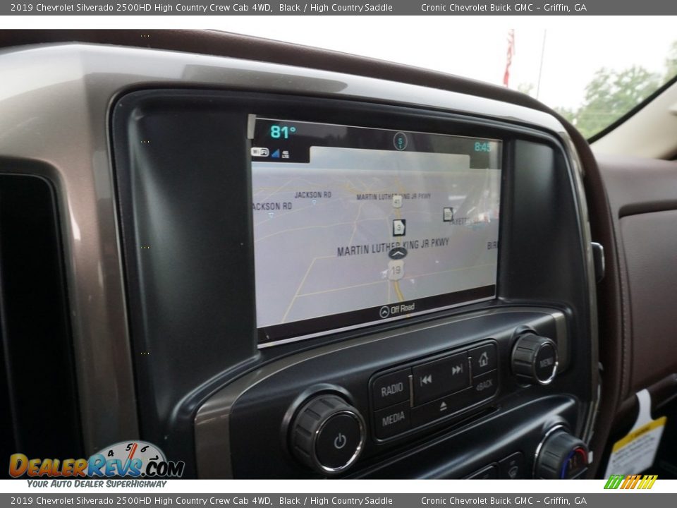 Navigation of 2019 Chevrolet Silverado 2500HD High Country Crew Cab 4WD Photo #6