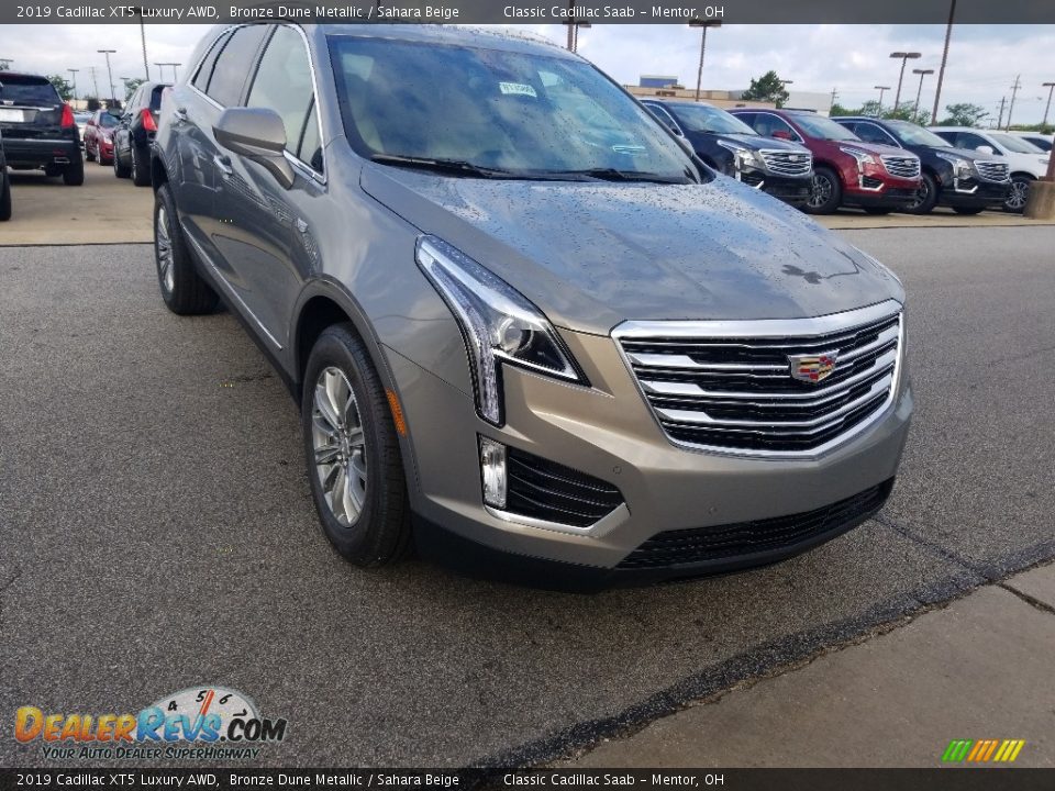 2019 Cadillac XT5 Luxury AWD Bronze Dune Metallic / Sahara Beige Photo #1