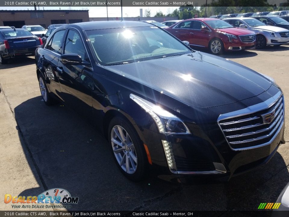 2018 Cadillac CTS AWD Black Raven / Jet Black/Jet Black Accents Photo #1